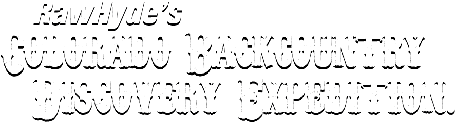 Colorado Backcountry Discovery Expedition