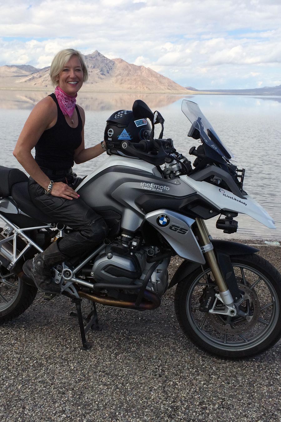 ladies adventure bike